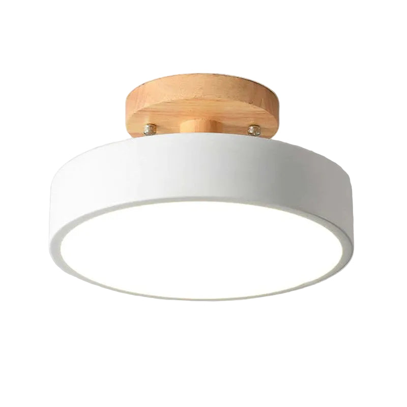 Round LED Flush Mount Ceiling Light With 3 Colour Temperatures