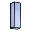 Black Metal Cross Outdoor Wall Light Waterproof IP65