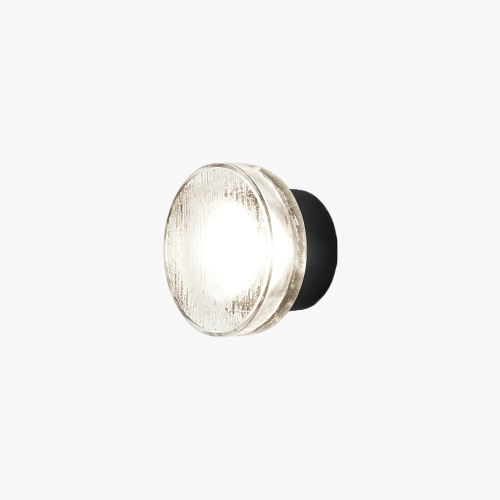 Mini Bubble Glass Outdoor Wall Light With Warm Glow