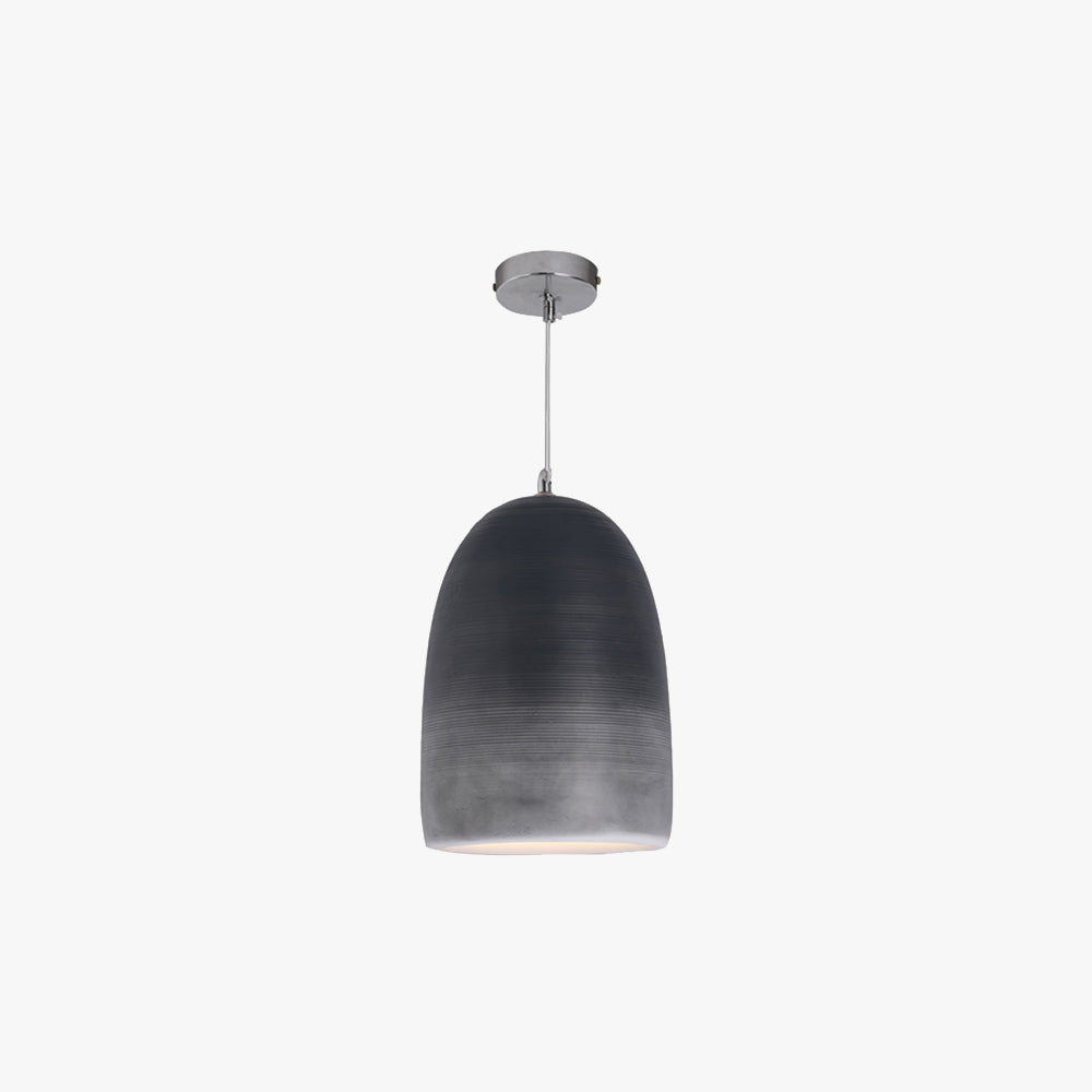 Arisha Rock Art Deco Pendant Light Three Color Finish