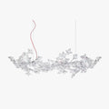 Silver Star Pendant Light for Living Room Ambient Glow