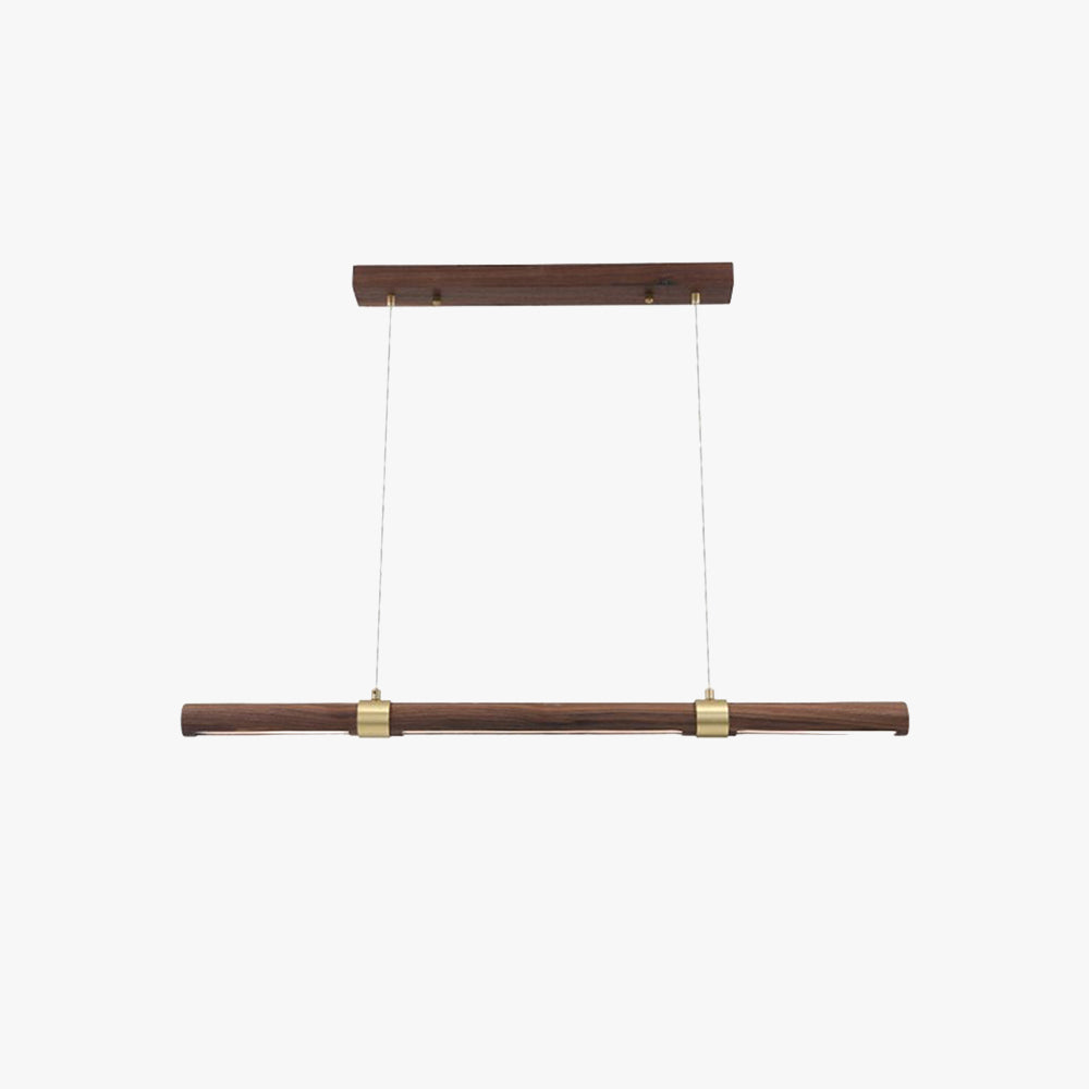 Premium Modern Wood Grain Pendant Light With Durable Finish