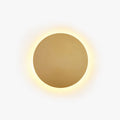 Minimalist Metal Round Wall Lamp For Living Room Or Bedroom