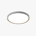 Minimalist Gold Round Square Metal Flush Mount Ceiling Light