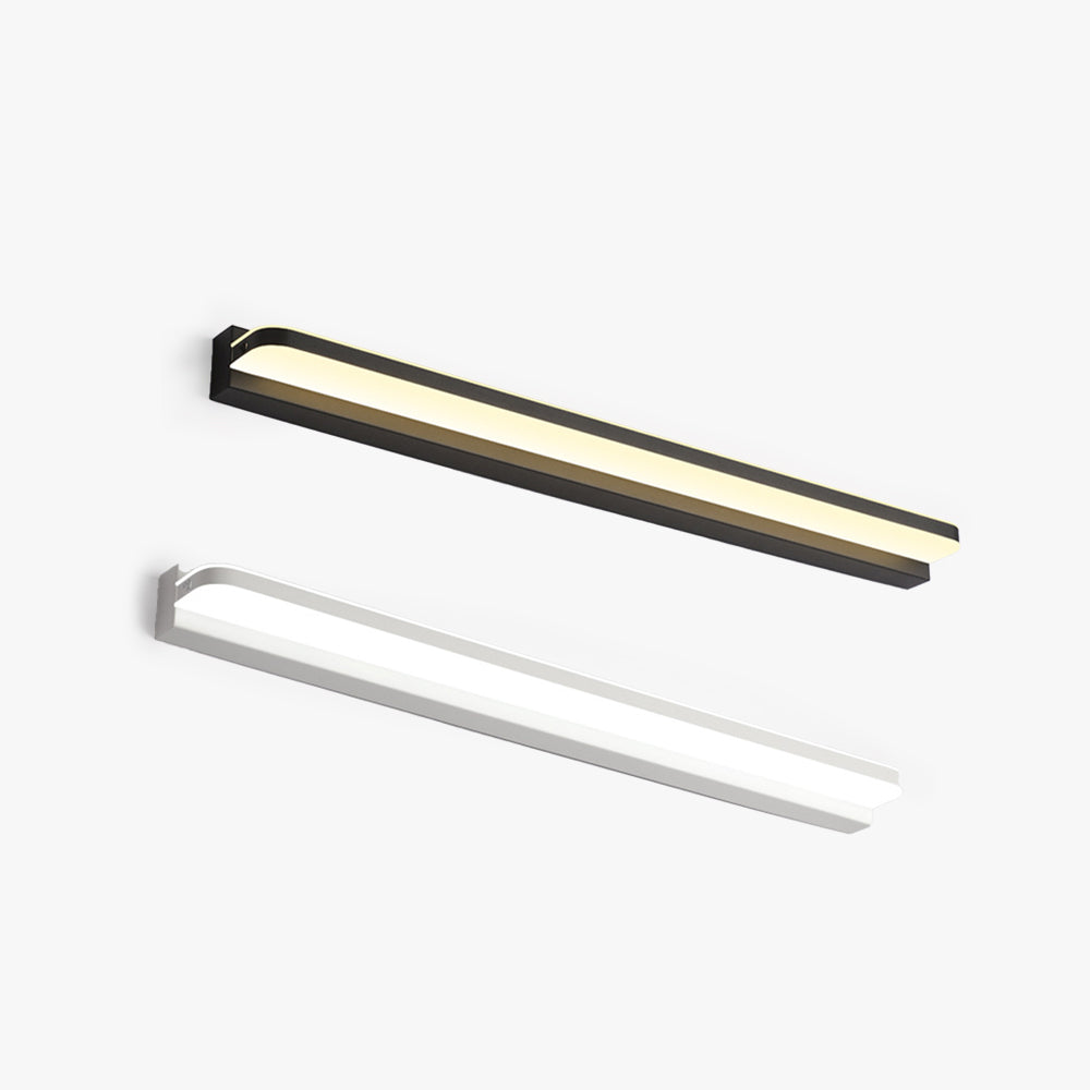 Rectangular Modern Wall Light With Mirror Finish For Bathroom