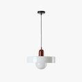 Vintage Glass Pendant Light With Warm Glow