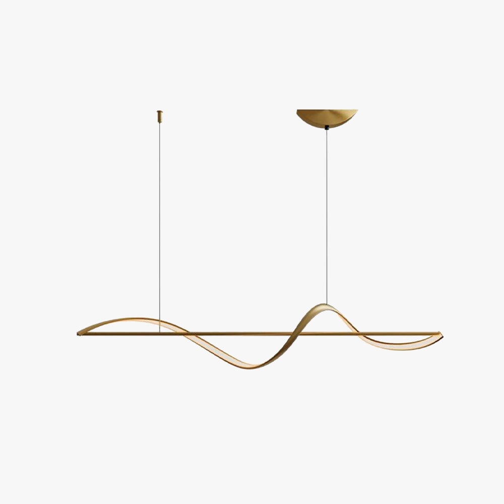 Modern Wave Pendant Light for Elegant Illumination