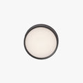 Round Outdoor Wall Light Black Metal LED IP65 Waterproof