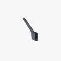Ray Minimalist Tilt Metal Outdoor Wall Light Matte Black
