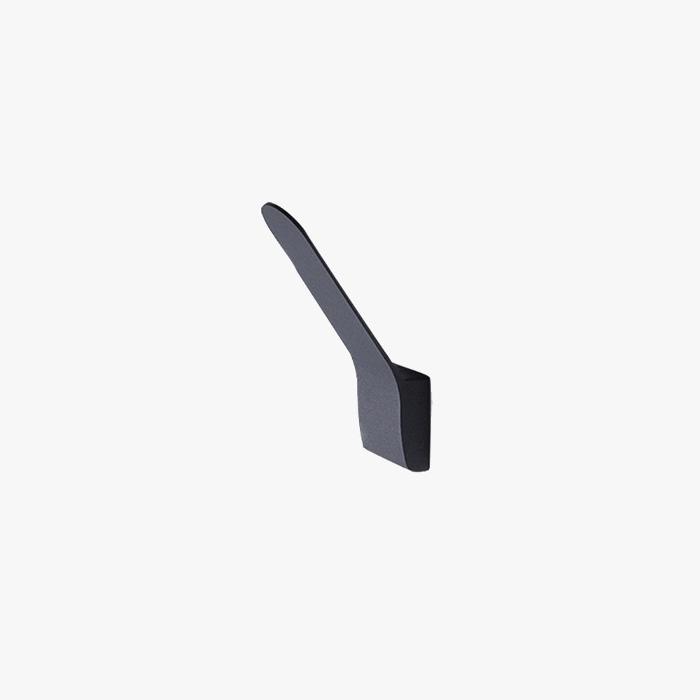 Ray Minimalist Tilt Metal Outdoor Wall Light Matte Black