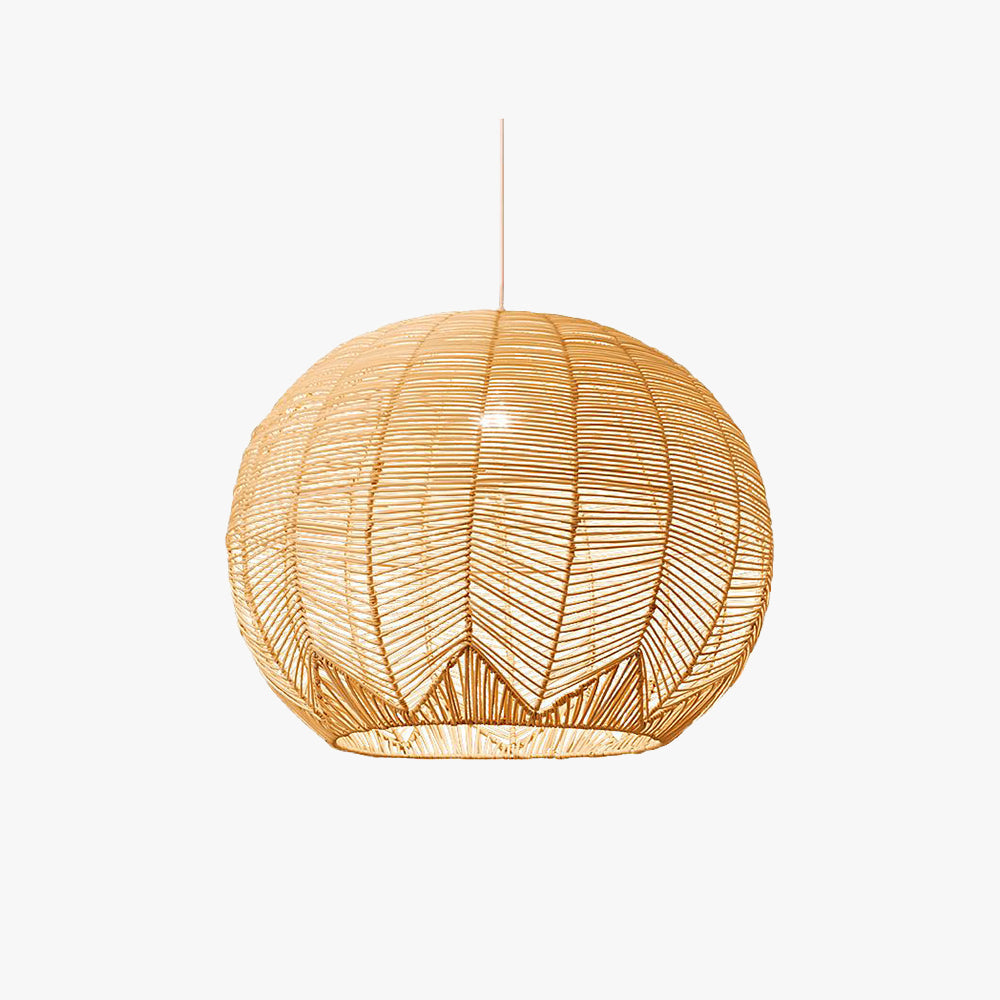Handcrafted Rattan Pendant Light Elevates Dining Spaces