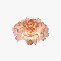 Floral Art Deco Flush Mount Ceiling Light With Seven Colour Options