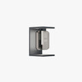 Rectangular Metal Glass Outdoor Wall Lantern Solar Warm White LED IP65