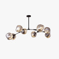 Triple Globe Lava Pendant Light Elevates Ambience