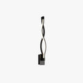 Arisha Wave Wall Lamp Indoor Black White Modern Minimal Light