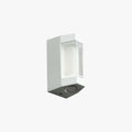 Nordic Dual Head Up And Down Outdoor Wall Light White And Black