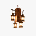 Vintage Wood And Metal Pendant Light For Warm Ambience