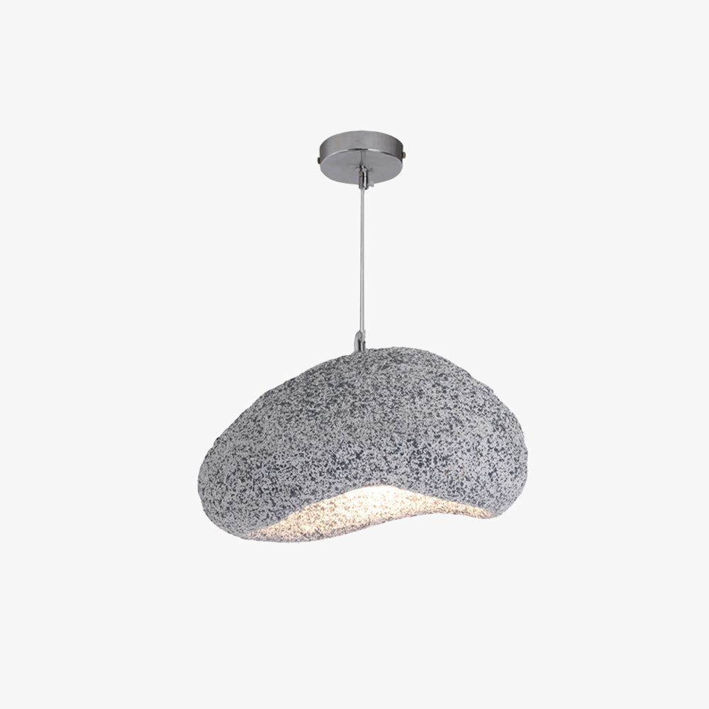 Bread Shape Resin Pendant Light With Dual Color Options