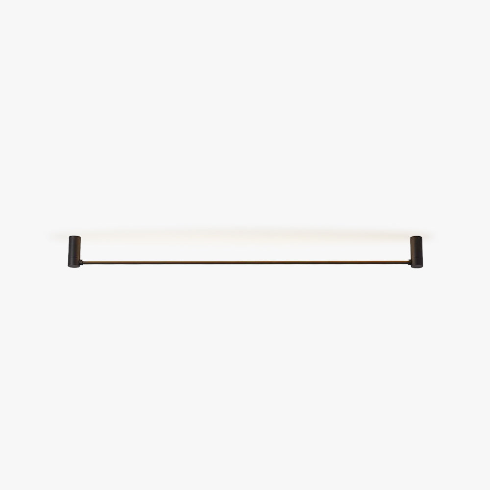 Lumenline Black Linear Flush Mount Ceiling Light for Hallway