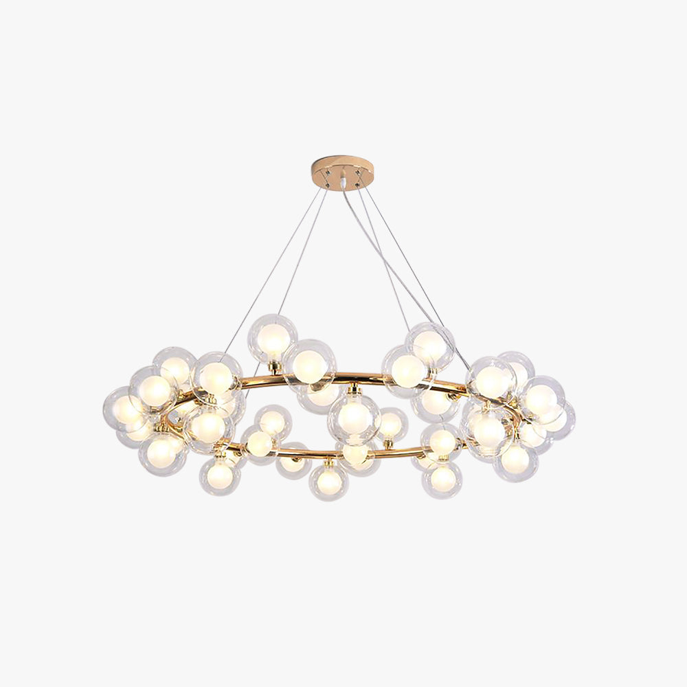 Modern Gold Bubble Pendant Light For Elegant Ambience