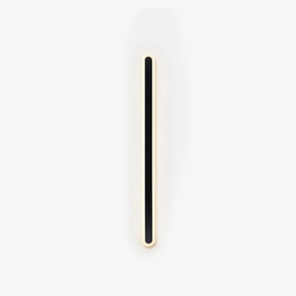 Minimalist Linear Oval Outdoor Wall Light Waterproof