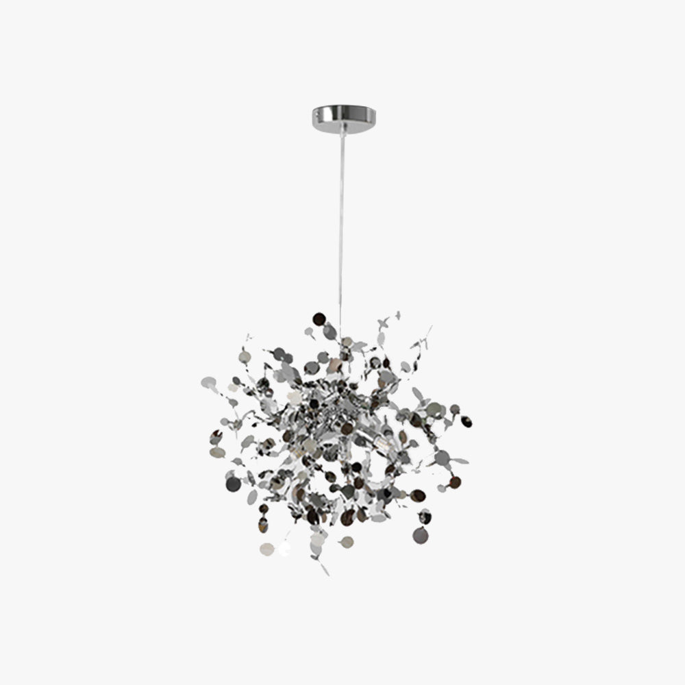 Artsy Stainless Steel Pendant Light With Dimmable Settings