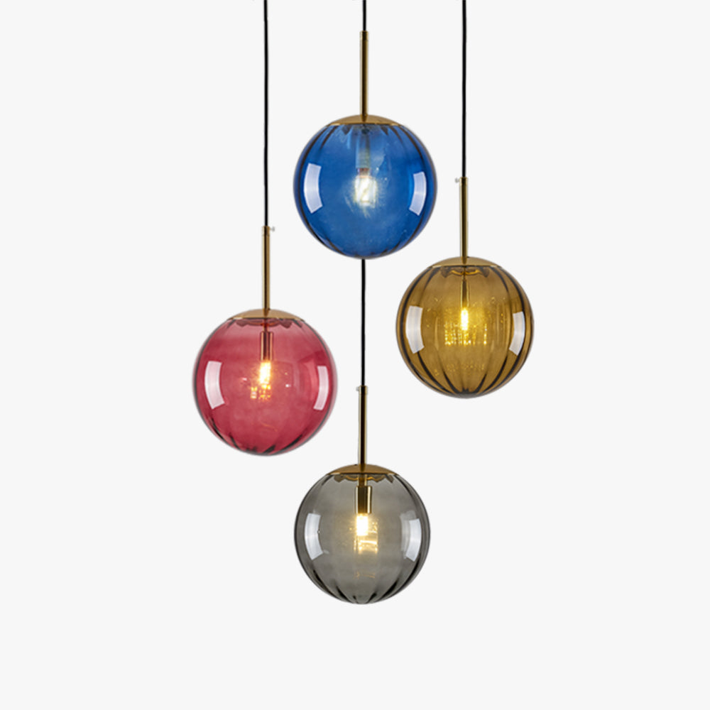 Clear Glass Bubble Pendant Light For Ambient Glow
