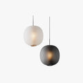 Frosted Glass Cylinder Pendant Light For Warm Ambience