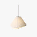 Layered Fabric LED Pendant Light With Soft Glow