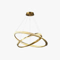 Minimalist Spiral Pendant Light in Gold