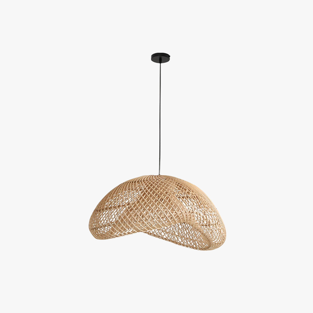 Rustic Rattan Pendant Light for Cozy Living Rooms