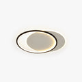 Premium Flush Mount Ceiling Light Square Or Round Black And White