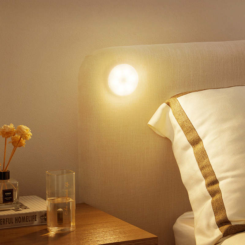Indoor Magnetic Sensor Wall Light With USB Power