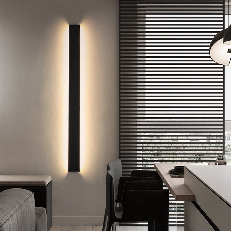 LumenCore Minimalist Wall Light LED Black White Metal And Acrylic