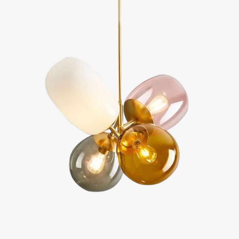 Colorful Glass Balloon Pendant Light For Ambient Mood