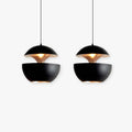 Arisha Modern Pendant Light Black White Finish