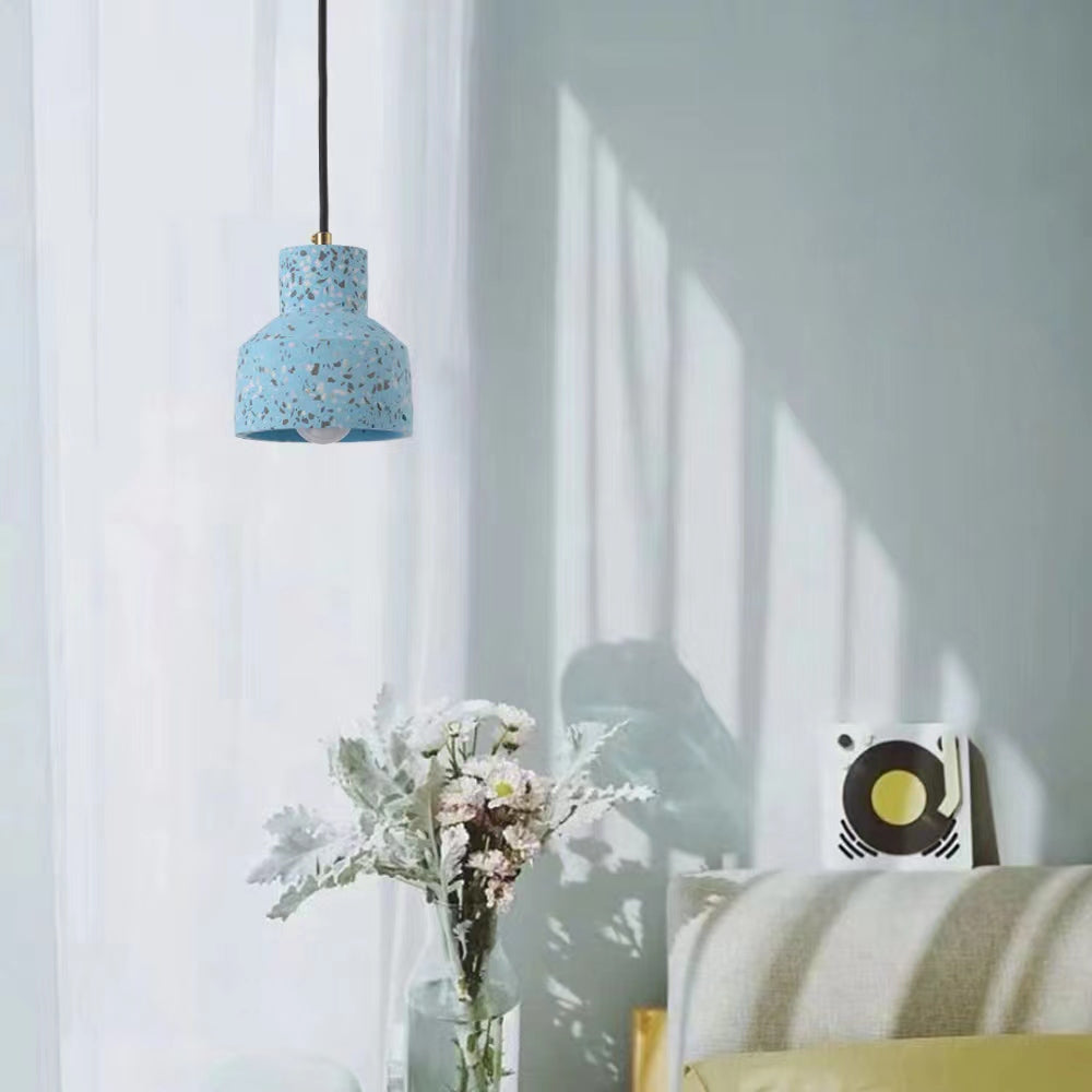 Aira Cement Pendant Lamp With Adjustable Height