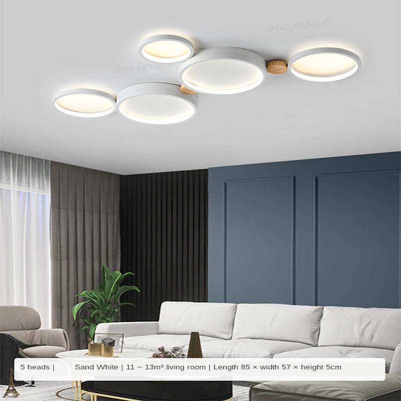 Arisha Round Flush Mount Ceiling Light With 3-7 Heads