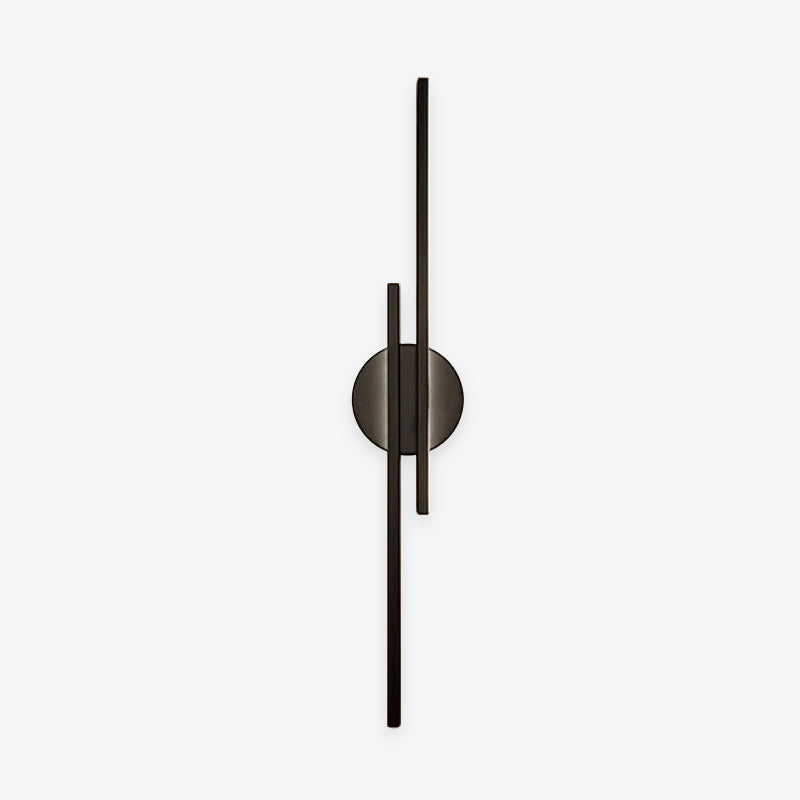 Nordic Disc and Linear Metal LED Wall Light Dimmable