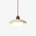 Travertine Dome Pendant Light For Warm Ambient Glow