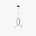 Warm White Glass Pendant Light For Living Room Ambience