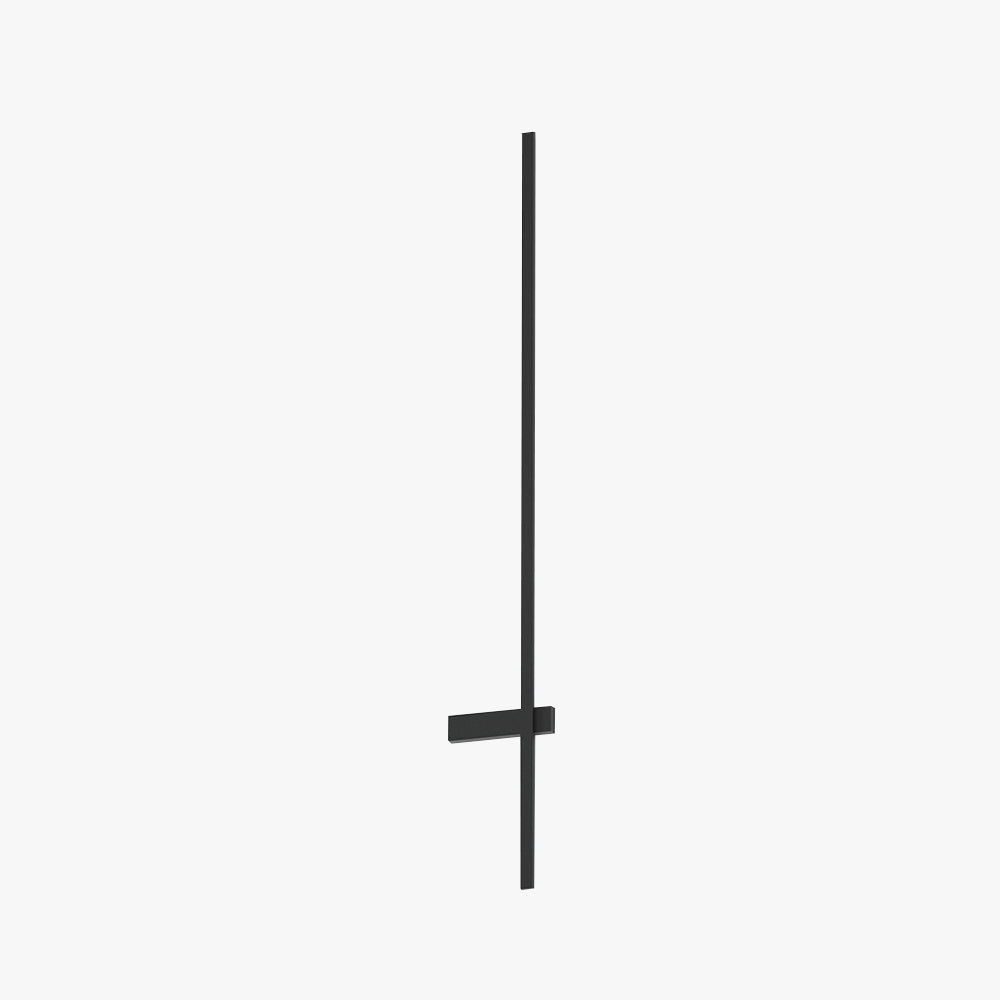 Minimalist Duo Linear Outdoor Wall Light Black
