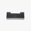 Rectangular Solar Outdoor Wall Light Waterproof Black