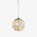 Alabaster Globe Pendant Lamp For Warm Glow