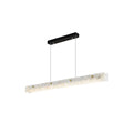 Alabaster LED Linear Pendant Lamp for Ambient Lighting