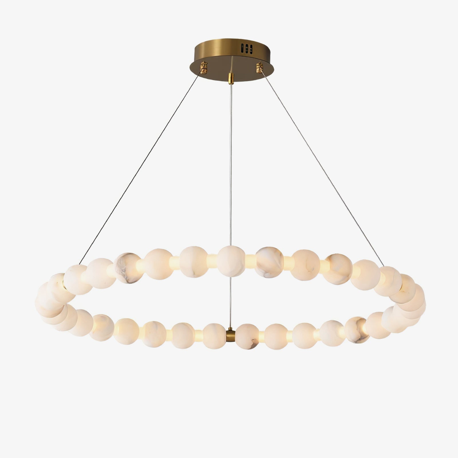 Alabaster Pendant Light Delivers Warm Ambient Glow