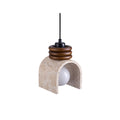 Travertine Arch Pendant Light For Soft Ambience
