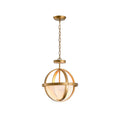Dual-Head Metal Fabric Pendant Light With Minimalist Aesthetic