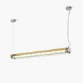 Industrial Linear Pendant Light With Integrated LED