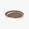 Aurora Round Dimmable Ceiling Light Gold Metal Finish For Bedroom